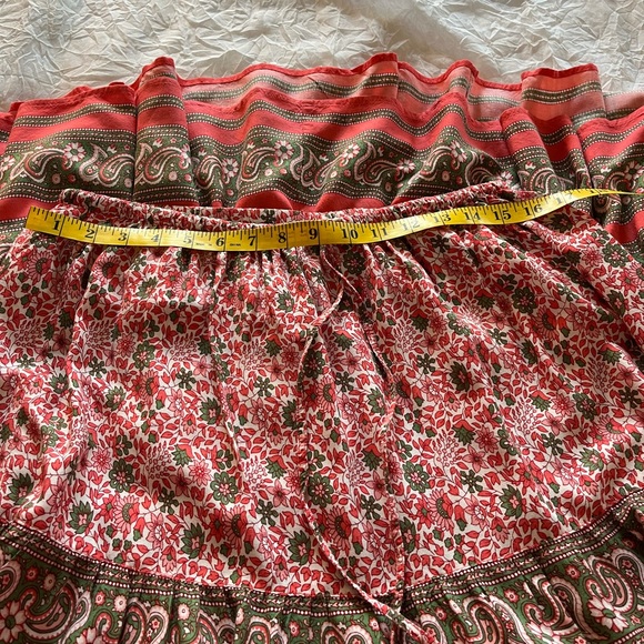 White Stag Full Colorful Flared Skirt - Picture 2 of 11